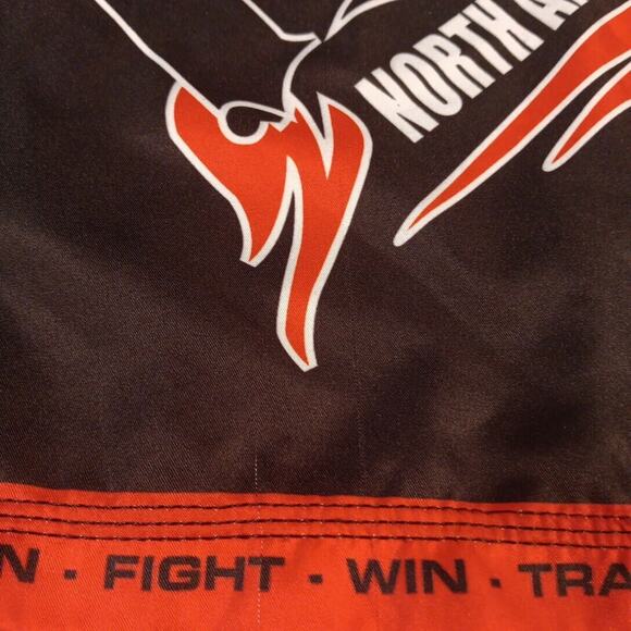 NAGA FIGHTER Board Shorts Men's Size 34 Black Red White Surf Swim Trunks READ - Picture 11 of 12